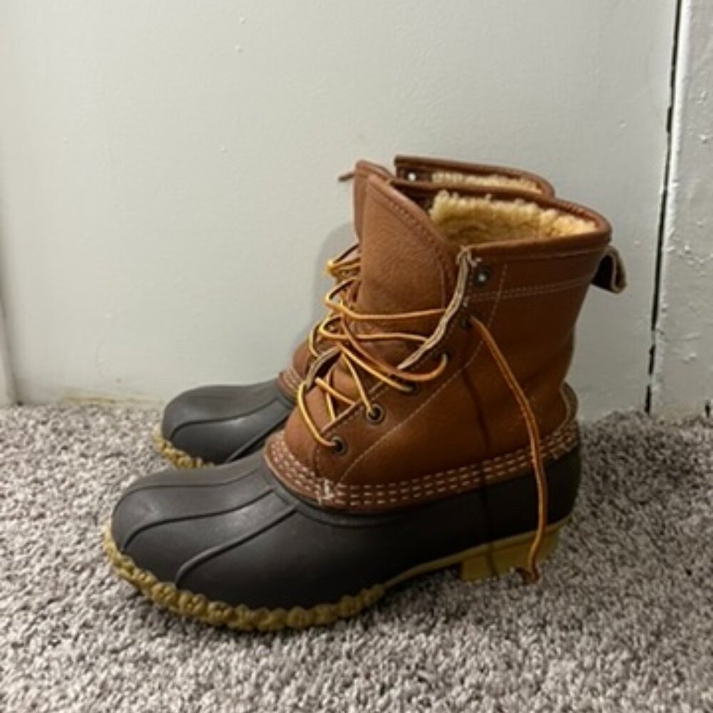 LL Bean Fur Lined Boots